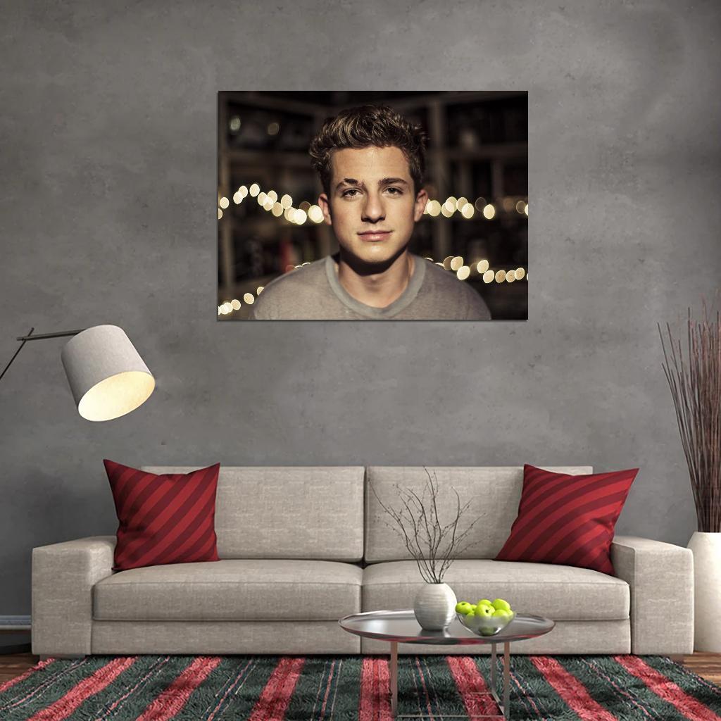 V8224 Charlie Puth Handsome Cute Portait Pop Rock Singer Decor