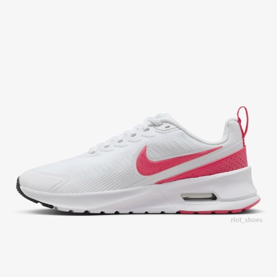 Nike Womens Air Max Nuaxis Белый/розовый (HF1233-100) Доставляются в ускоренном порядке