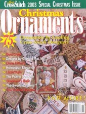 Just Cross Stitch Magazine Ornament 2003
