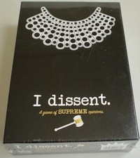 I Dissent~A Game of Supreme Opinions~Ruth Bader Ginsberg RBG~Brand New