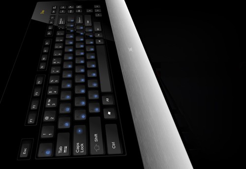 Matrixkey 3K Duo lighting LED keyboard gamers business multilingual keyboard - 第 2/3 張圖片