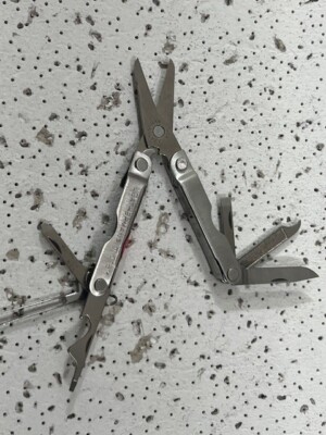 Leatherman Micra silver USA 2.62'' Stainless Folding Multi Tool Knife Scissors  