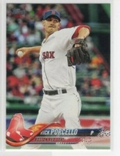 Rick Porcello 2018 Topps Series 1 Baseball Base Common #260 Boston Red Sox