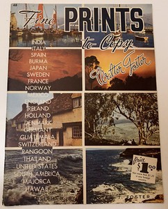 Fine PRINTS to Copy By Walter T. Foster - Vintage
