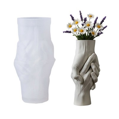 Flowerpots Mold Candlestick Silicone Mould Succulents Planter Cement Molds