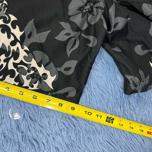 VINTAGE Dragon Swim Trunks Shorts Size 8 Youth Boys Black Gray Y2K - Picture 9 of 10