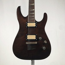 Charvel 90 Made In Japan Sla-160-Hh Mod - Vedi Attraverso Nero Usato Consegna Sicura f