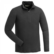 Pinewood Abisko Merino Half-Zip Base Layer Shirt Black