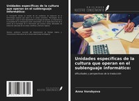 Anna Vorobyova | Unidades EspecíFicas De La Cultura Que Operan En El...