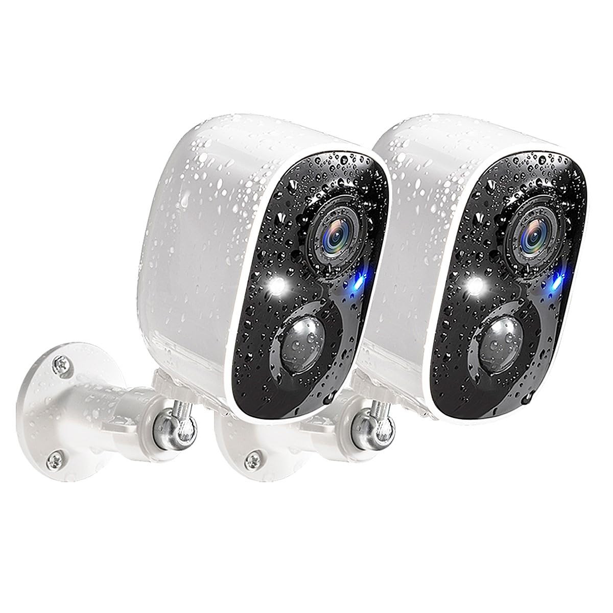 Security Cameras Wireless Outdoor, 2K Color Night Vision AI Motion Detection ...