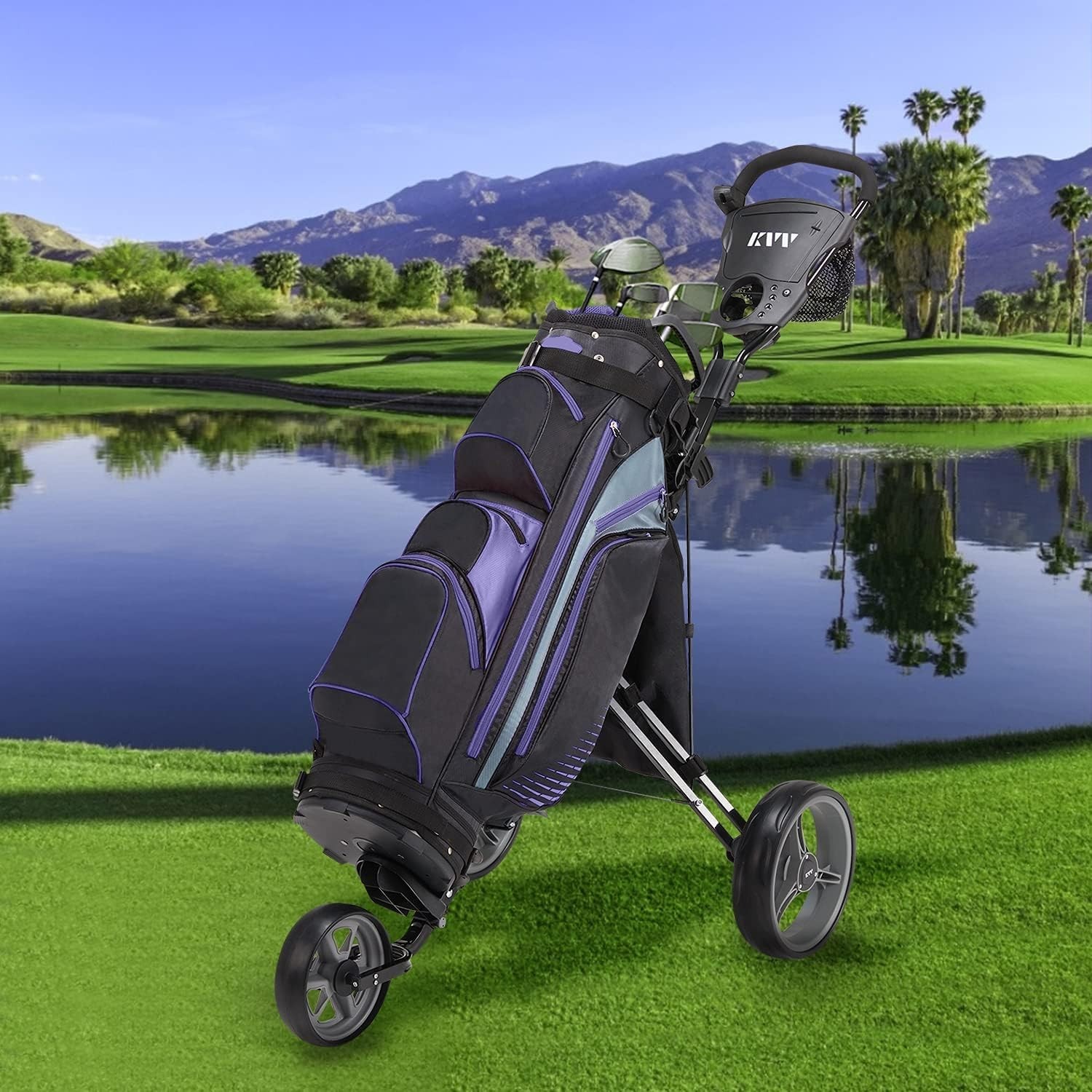 Cart With Stylish Scorecard Holder