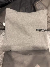 SIZE XL BRAND NEW Fear of God Essentials Dark Oatmeal Hoodie 100% Authentic