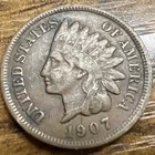 New Listing1907 Indian Head Cent Penny   "Actual Coin Pictured"