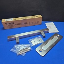 12 Inch Sliding Barn Door Handle Heavy Duty Pull Flush Handle Stainless Steel