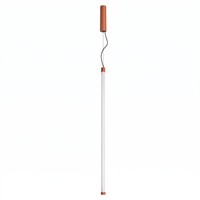 LED Pendelleuchte Ockerrot 4000 K Dimmbar Push-Dim Ø3 Cm HäNgelampe Esstisch
