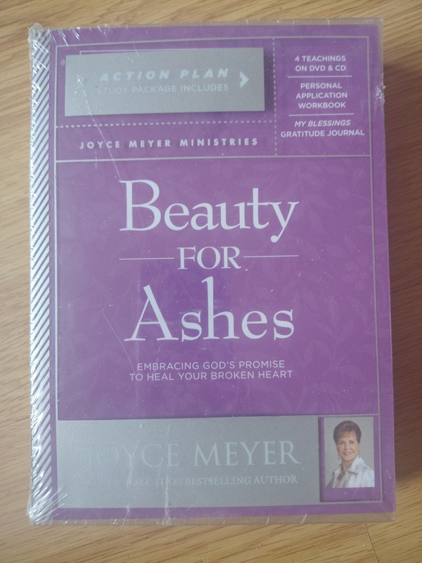 Beauty for Ashes Joyce Meyer Ministries Action Plan 4 DVD & CD Workbook Journal