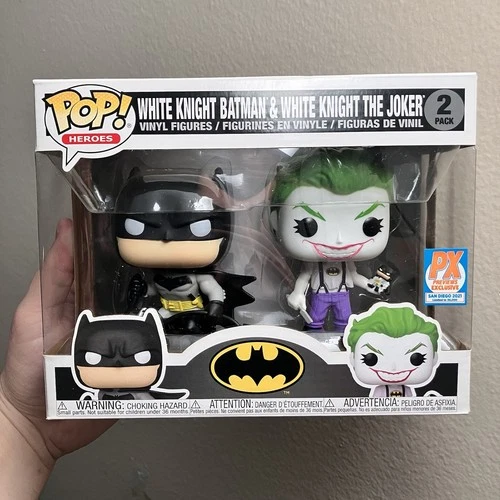Funko Pop! Vinyl: DC Universe - White Knight Batman & White Knight the Joker