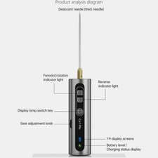Electric Glue Removal Tool 9-Level Adjustable LCD Clean Machine For Phone Repair