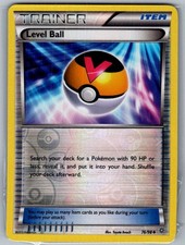 Level Ball 76/98 Uncommon Ancient Origins Pokemon Lightly Played