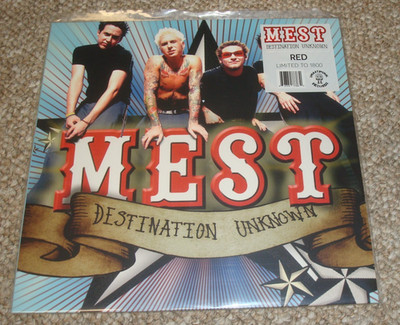 Mest - Destination Unknown. Red  Vinyl LP Record NEW & Sealed