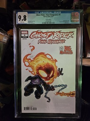 Ghost Rider Final Vengeance #4 CGC 9.8 Skottie Young Big Marvel Variant Cv 2024