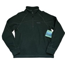 Craghoppers Mens Risor HZ Half Zip Fleece Dark Cedar Marl - UK Small NWT