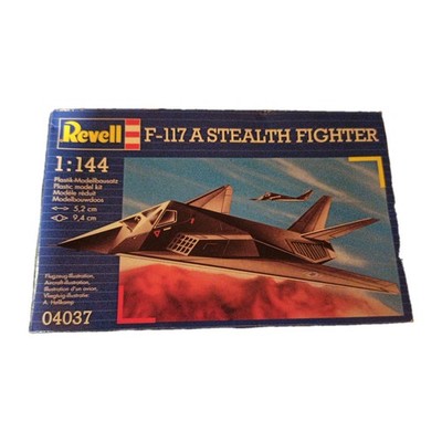 REVELL MODELLBAUSATZ 04037 F-117 A STEALTH FIGHTER 1:144 Neu Ungeöffnet