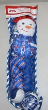 Holiday Time Dog Toys Large (20") Stocking Christmas / Holiday 6 Toys Blue NEW