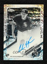 2021 Topps Chrome Black and White Mini-Diamond Refractor Andrew Vaughn Auto 04qy