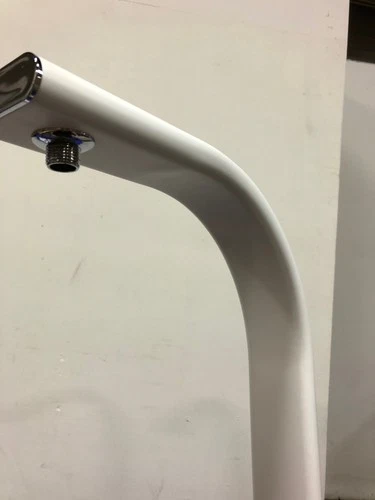 Signature Hardware 426005 Tilley Outdoor Shower Panel with Hand Shower - White - Picture 3 of 3