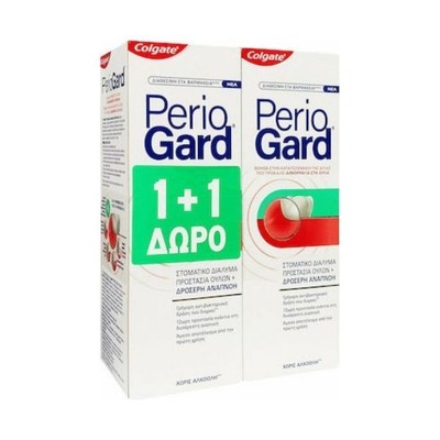 Colgate Periogard Mundspülung für Zahnfleischschutz & frischen Atem 2 x 400 ml