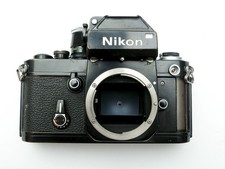Nikon F2 Photomic Black 35mm SLR Camera Body With DP-1 Finder As Is