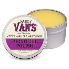 Daddy Van's All Natural Beeswax Lavender 6 Ounce Pack of 1 , Clear