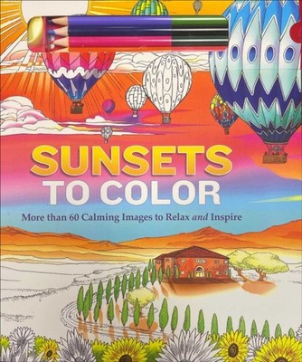 SUNSETS TO COLOR by Josh Figueroa Paperback Self Help Business