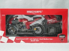 1/12 Ducati Desmo16 GP7 Ducati Team 2007 #65 Loris Capirossi Minichamps 122