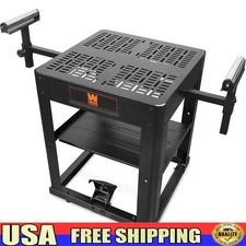 Adjustable Rollers Mobile Work Stand Benchtop Planers Miter Saws Support New