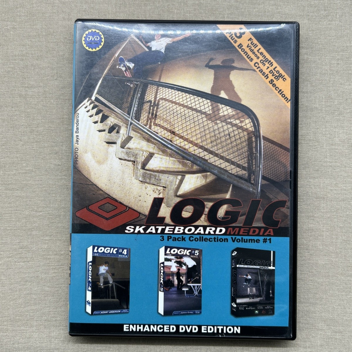 Logic Skateboard Media 3-Pack Collection Vol. 1 (DVD 2001