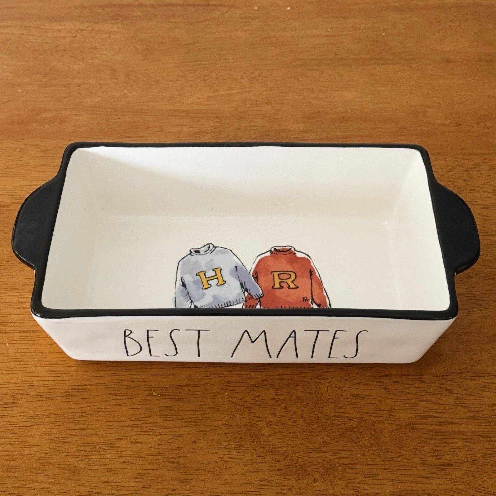 Rae Dunn Harry Potter Bake Ceramic Dish Loaf Pan