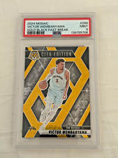 2024 Mosaic Victor Wembanyama Gold Black Fast Break /3 #288