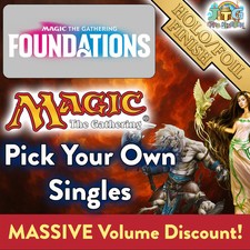 Fino al 35% di sconto!💥 Magic: The Gathering FONDAZIONI Foil Singoli💥