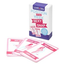 Lovehoney Sex Cards Game - Position of the Week Snap - Adult Game for Couples