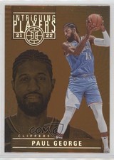 2021-22 Panini Illusions Intriguing Players Orange Paul George #2 2d8