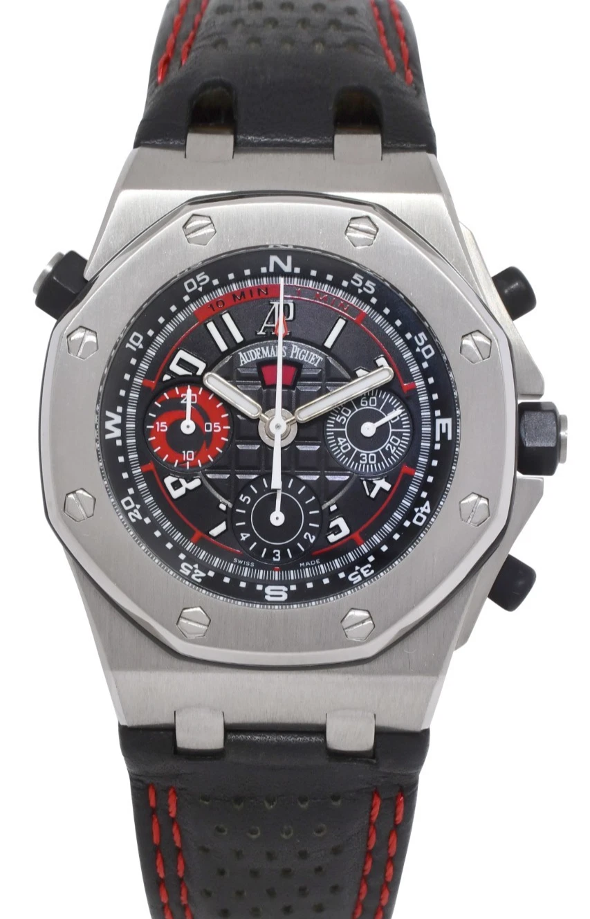 Audemars Piguet — Audemars Piguet Offshore Alinghi Polaris Steel Chronograph Watch B/B 26040ST