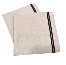 2ea Arteza Sketchbook Journal 5.5x5.5 Mixed Media Art Paper Book, Canvas Cover