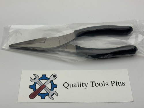 Snap-On Tools NEW 96ACF 8" Talon Grip Needle Nose Pliers Black - Picture 2 of 3