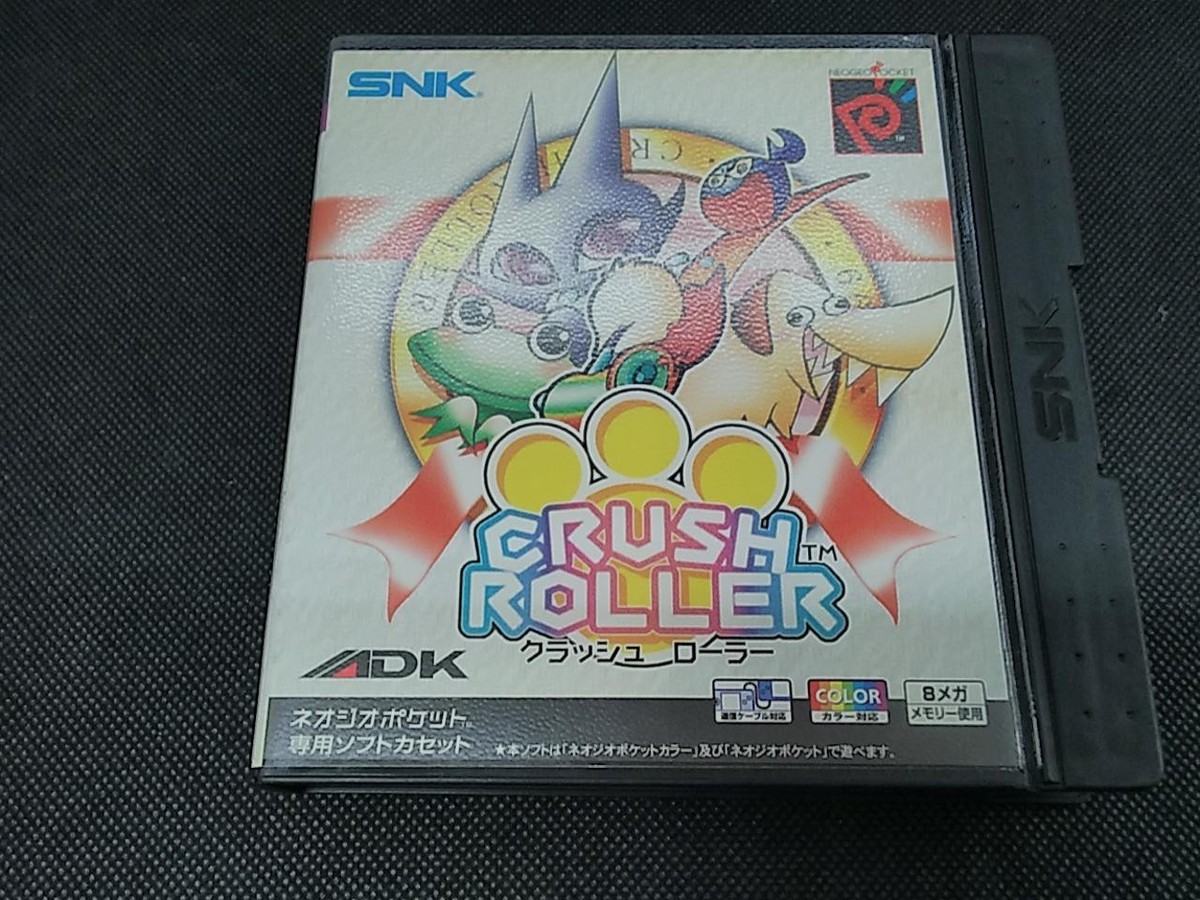 ADK Crush Roller Neo Geo Pocket Snaplock SNK NeoGeo Neo Geo Pocket