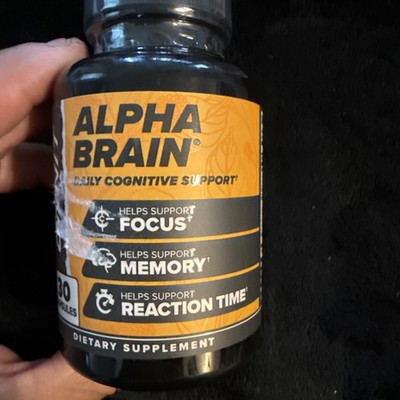 Onnit Alpha Brain Daily Cognitive Support 30 Capsules Exp 1/26