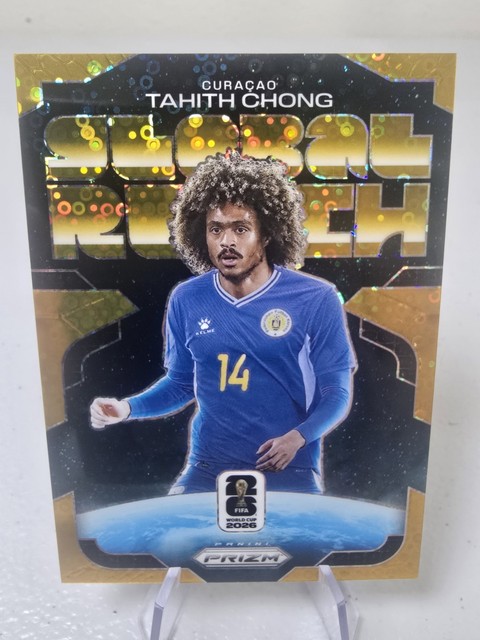 2026 PRIZM World Cup Tahith Chong Global Reach Breakaway Gold 01/10 Curacao