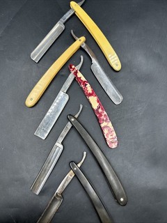 Lot Of 5 Antique Straight Razors. ML