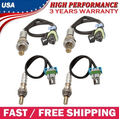 4Pcs Up&Downstream Oxygen Sensor For Chevy Express 2500 3500 2008-2015 4.8L 6.0L